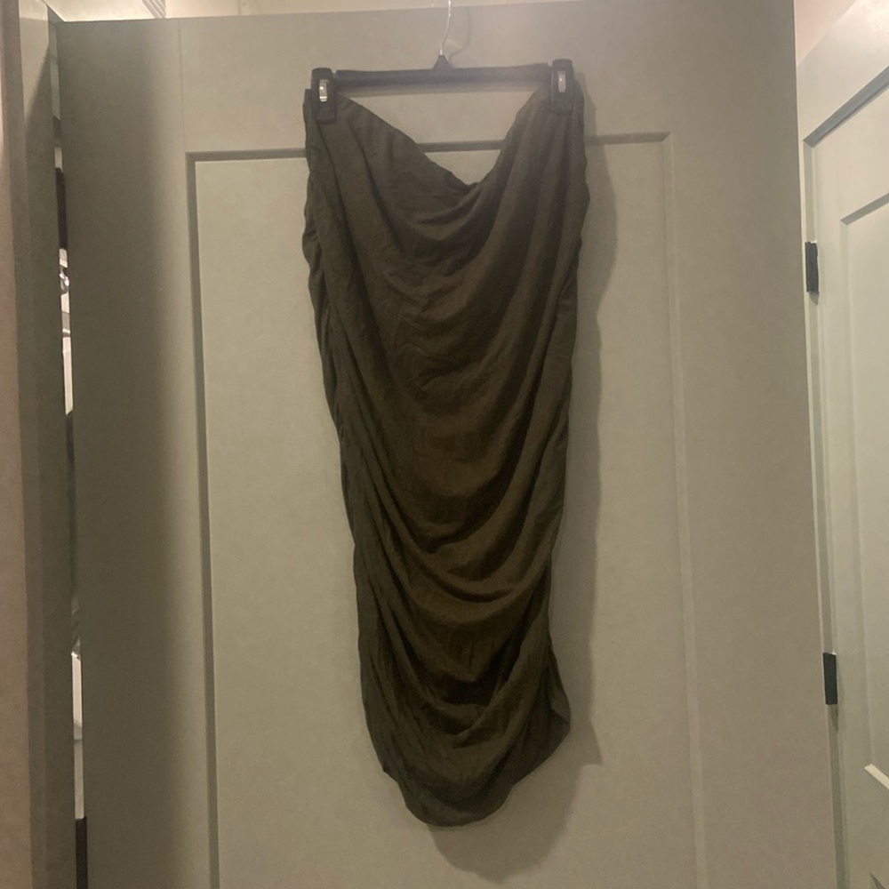 Strapless dress
